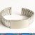 CINTURINO BRACCIALE ACCIAIO SATINATO CON INSERTI LUCIDI CIPRO 18 MM - TRASPORTO INCLUSO