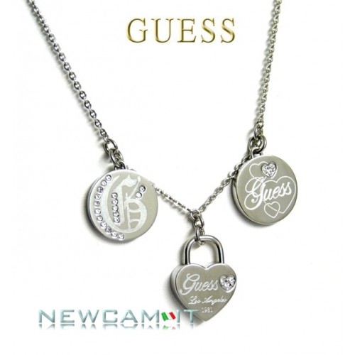 COLLANA GUESS STEEL USN11003 TRASPORTO INCLUSO